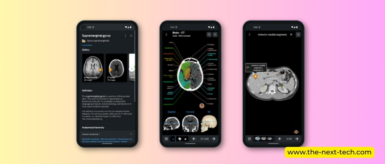 E–Anatomy Apps for medical student