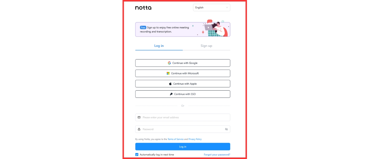 Login into Notta and head to your Dashboard (2)