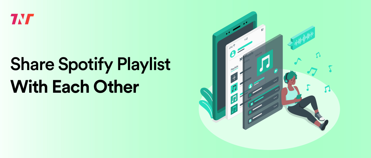 Share duo spotify playlist to each other